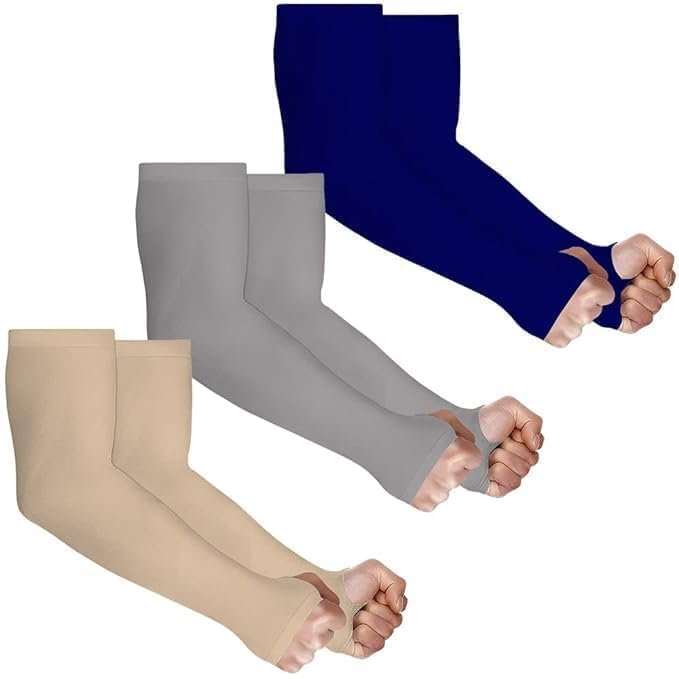 UV Sun Protection Arm Sleeves for Men & Women, UPF 50 Arm Cover for Biking,Cricket,Cycling, Golf, Outdoor Sports - Image 6