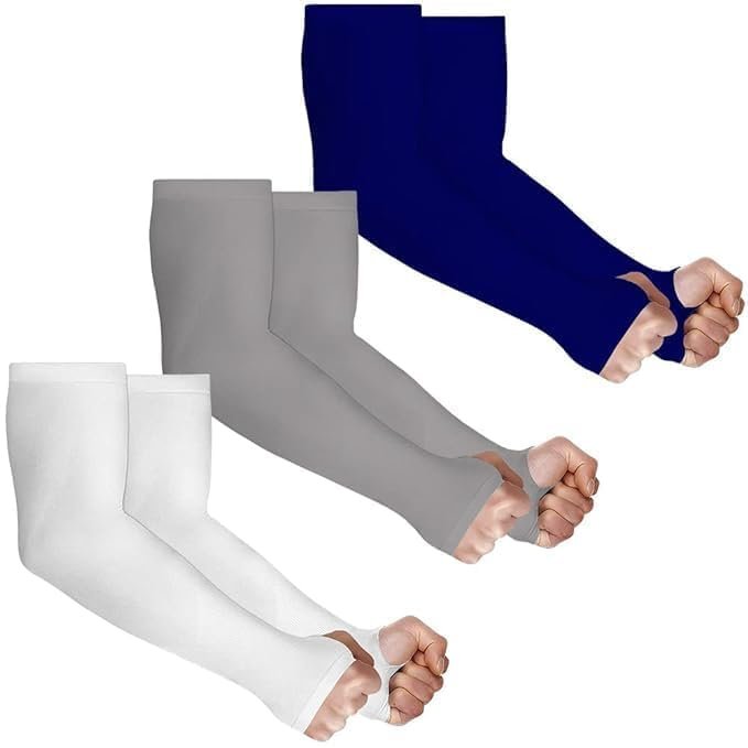 UV Sun Protection Arm Sleeves for Men & Women, UPF 50 Arm Cover for Biking,Cricket,Cycling, Golf, Outdoor Sports - Image 16