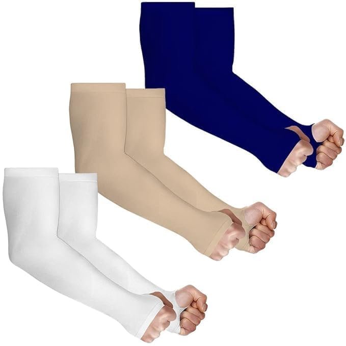 UV Sun Protection Arm Sleeves for Men & Women, UPF 50 Arm Cover for Biking,Cricket,Cycling, Golf, Outdoor Sports - Image 22