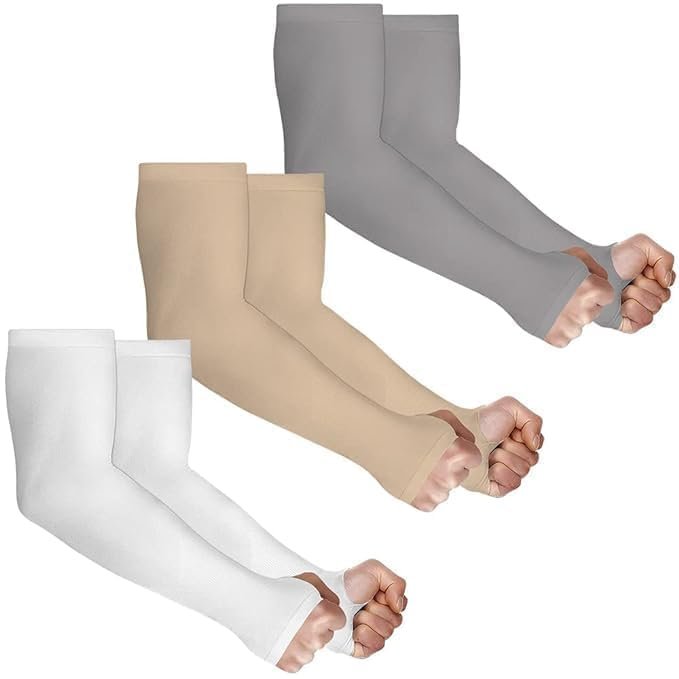 UV Sun Protection Arm Sleeves for Men & Women, UPF 50 Arm Cover for Biking,Cricket,Cycling, Golf, Outdoor Sports - Image 19