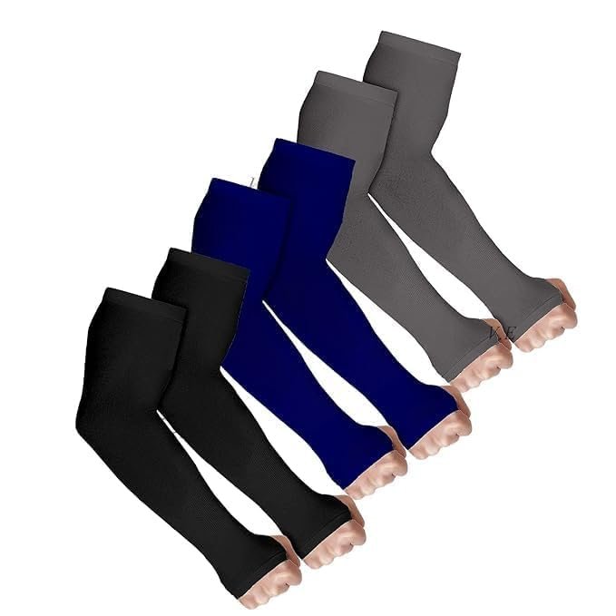 UV Sun Protection Arm Sleeves for Men & Women, UPF 50 Arm Cover for Biking,Cricket,Cycling, Golf, Outdoor Sports - Image 32