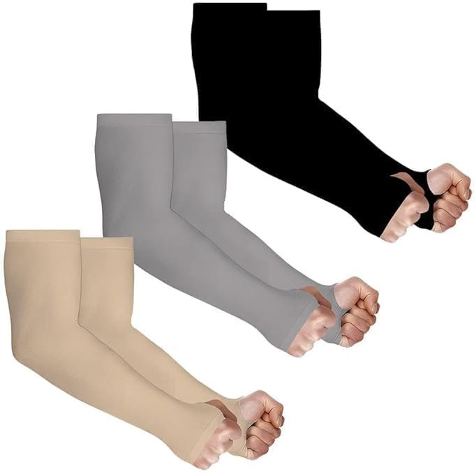 UV Sun Protection Arm Sleeves for Men & Women, UPF 50 Arm Cover for Biking,Cricket,Cycling, Golf, Outdoor Sports - Image 29