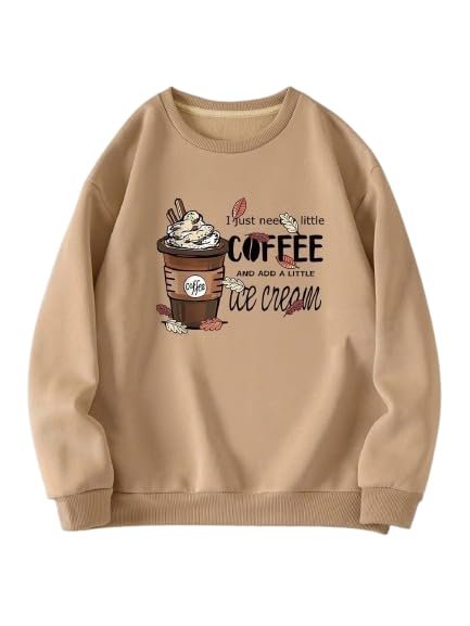 TAGAS Women's Sweatshirt| Women Winter Wear| Printed (Sweatshirt) for Women |Womens Winter wear|Available in Plus Size - Image 2