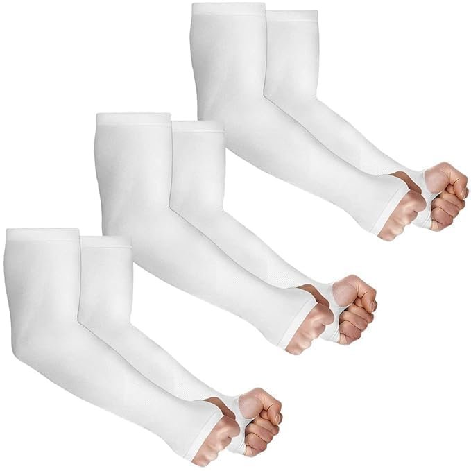 UV Sun Protection Arm Sleeves for Men & Women, UPF 50 Arm Cover for Biking,Cricket,Cycling, Golf, Outdoor Sports - Image 23