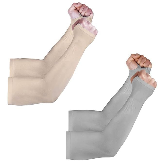 UV Sun Protection Arm Sleeves for Men & Women, UPF 50 Arm Cover for Biking,Cricket,Cycling, Golf, Outdoor Sports - Image 31