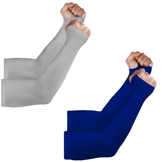 UV Sun Protection Arm Sleeves for Men & Women, UPF 50 Arm Cover for Biking,Cricket,Cycling, Golf, Outdoor Sports - Image 9