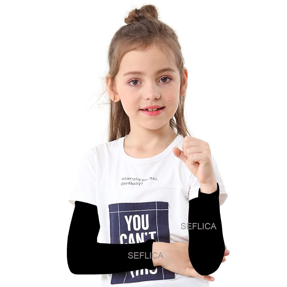 Arm Sleeves for Kids, Child, UPF 50 UV Sun Protection Cooling Sleeves to Cover Arms for Girls, Boys, Babies, Toddlers, Children for Sports and Arm Cover/Shield - Image 8