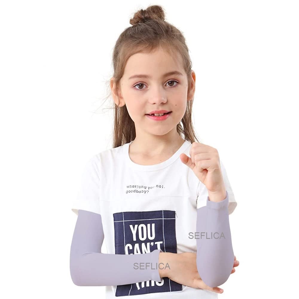 Arm Sleeves for Kids, Child, UPF 50 UV Sun Protection Cooling Sleeves to Cover Arms for Girls, Boys, Babies, Toddlers, Children for Sports and Arm Cover/Shield - Image 6