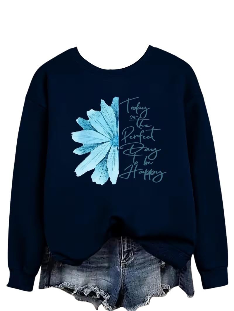Women Oversized Casual Loose Fit Winter Wear Sweatshirt | Soft Warm Winter Pullover | Fleece Crew Neck Sweatshirt for Women & Girls - Image 30
