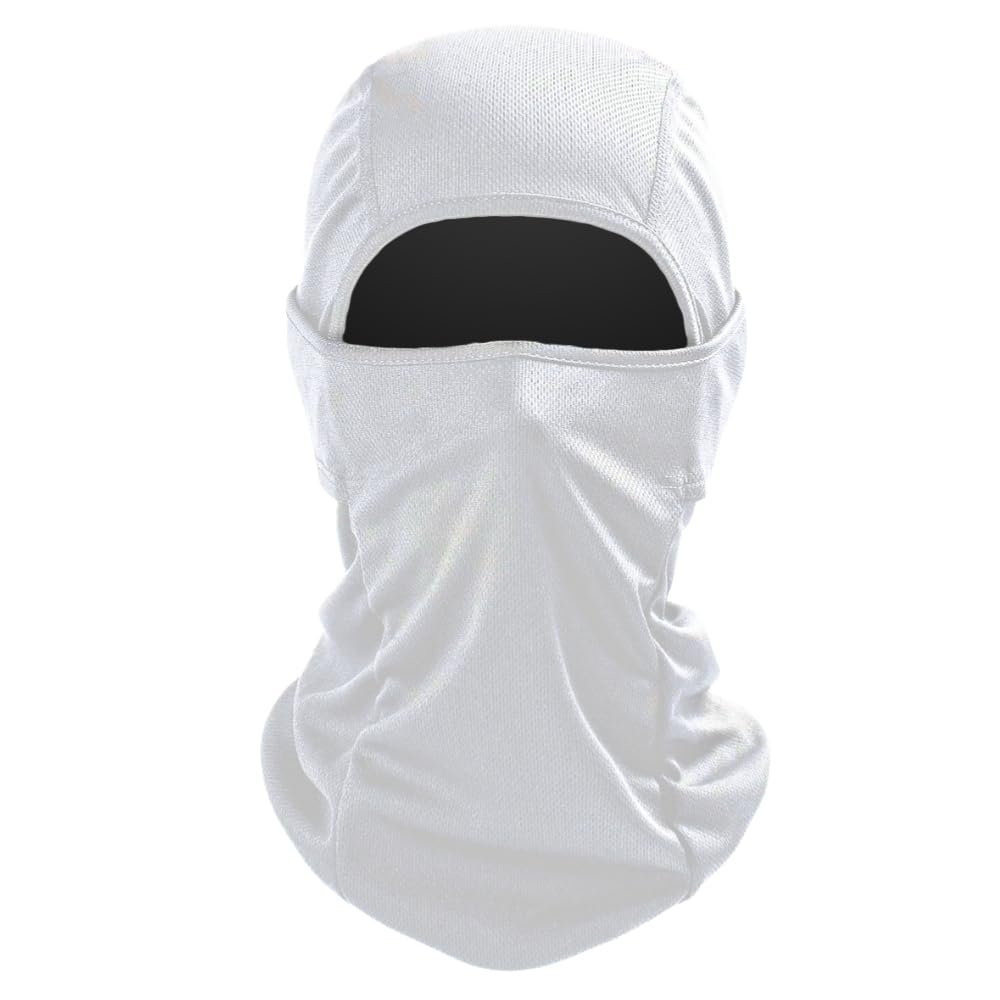 The Tie Hub Balaclava Face Mask & Arm Sleeves Combo for Men & Women | UV Protection, Ice Cool Fabric, Breathable & Sweat-Wicking Cover for Biking, Driving & Outdoor Sports - Image 7