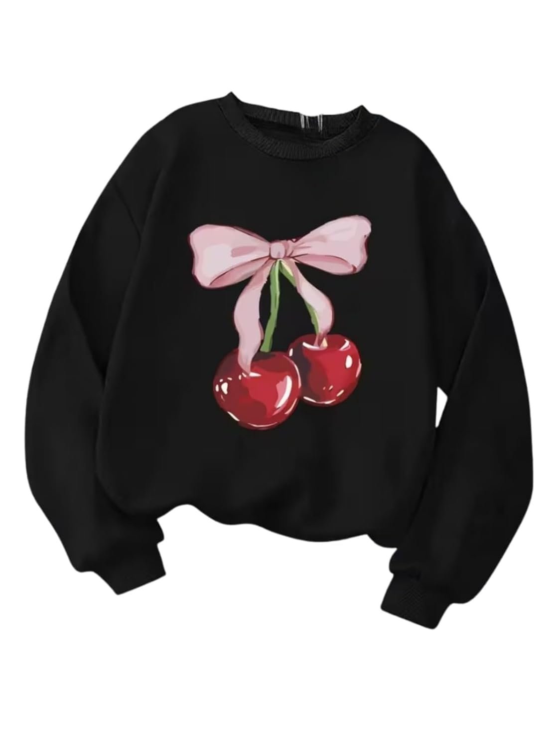 Women Oversized Casual Loose Fit Winter Wear Sweatshirt | Soft Warm Winter Pullover | Fleece Crew Neck Sweatshirt for Women & Girls - Image 10