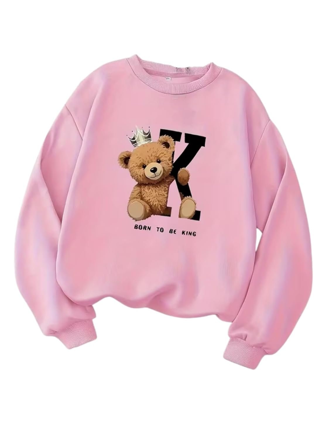Women Oversized Casual Loose Fit Winter Wear Sweatshirt | Soft Warm Winter Pullover | Fleece Crew Neck Sweatshirt for Women & Girls - Image 13
