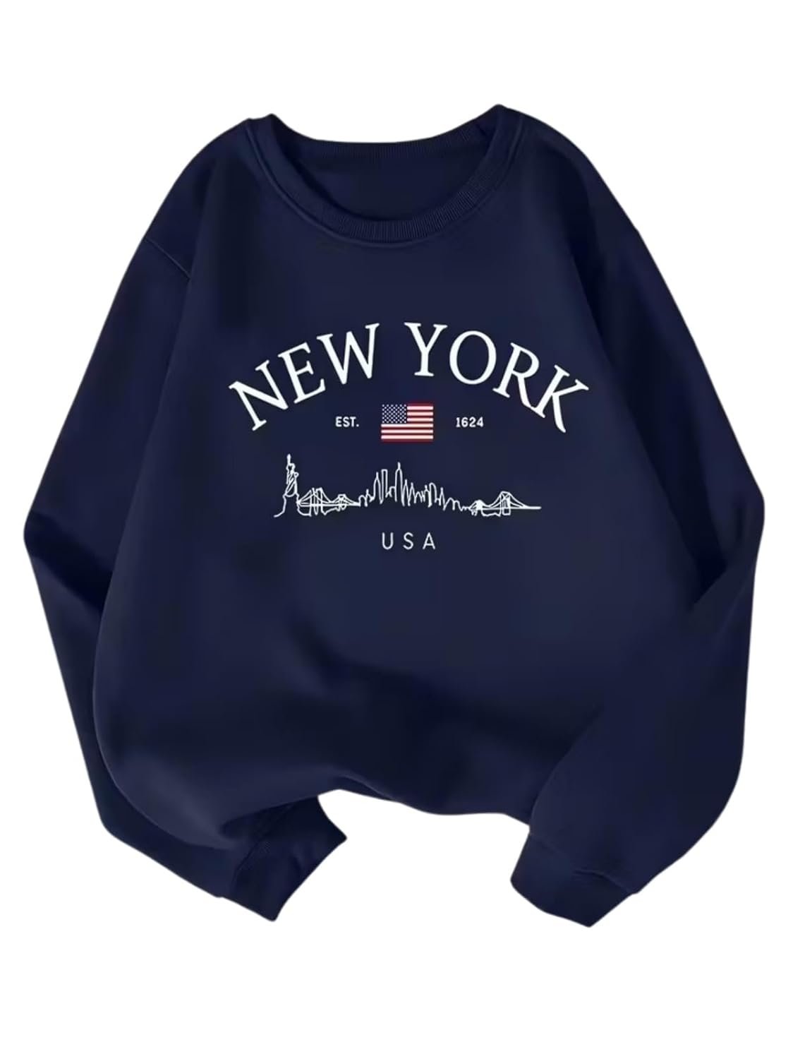 Women Oversized Casual Loose Fit Winter Wear Sweatshirt | Soft Warm Winter Pullover | Fleece Crew Neck Sweatshirt for Women & Girls - Image 28