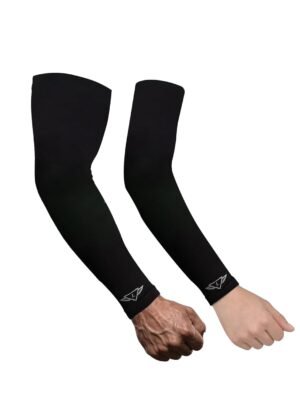 Osmo Fibre Arm Sleeves – SPF 50+ UV Protection, Ultra-Soft Cooling Compression Fabric, Breathable & Odour-Resistant Sun Sleeves | Running, Cycling, Gym & Outdoor Sports