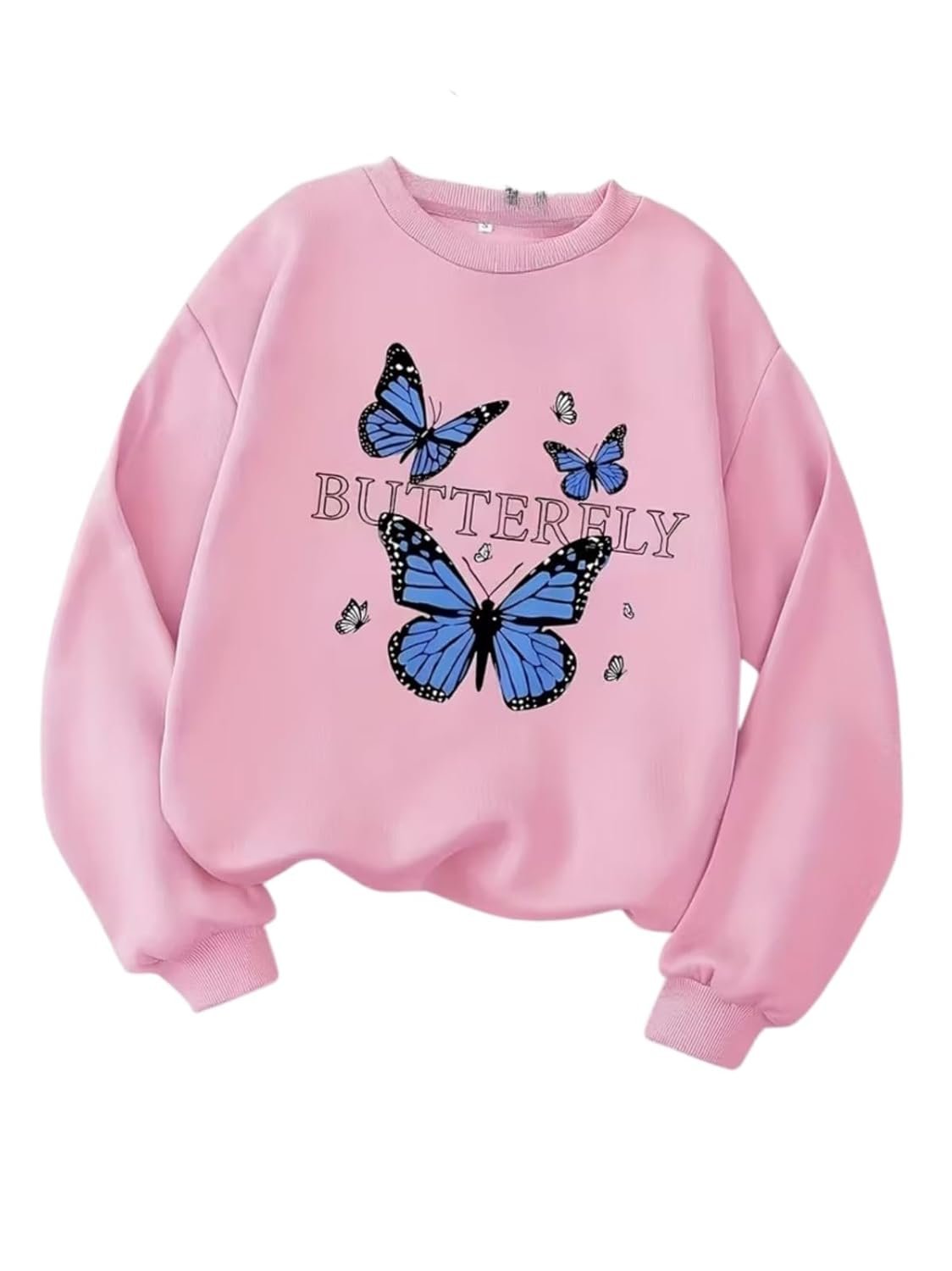 Women Oversized Casual Loose Fit Winter Wear Sweatshirt | Soft Warm Winter Pullover | Fleece Crew Neck Sweatshirt for Women & Girls - Image 9