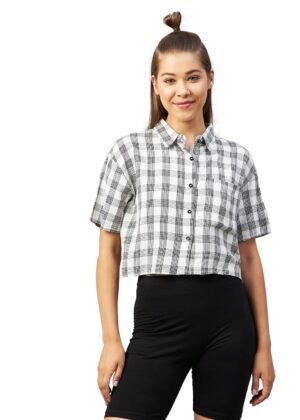 Chimpaaanzee Women Crop Shirt