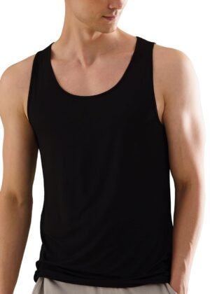 DAMENSCH Neo-Skin Round Neck Vest, Anti-Bacterial, Thermoregulating, Bamboo Spandex Shape Retaining Baniyan for Man, Soft and Sustainable Inner for Men