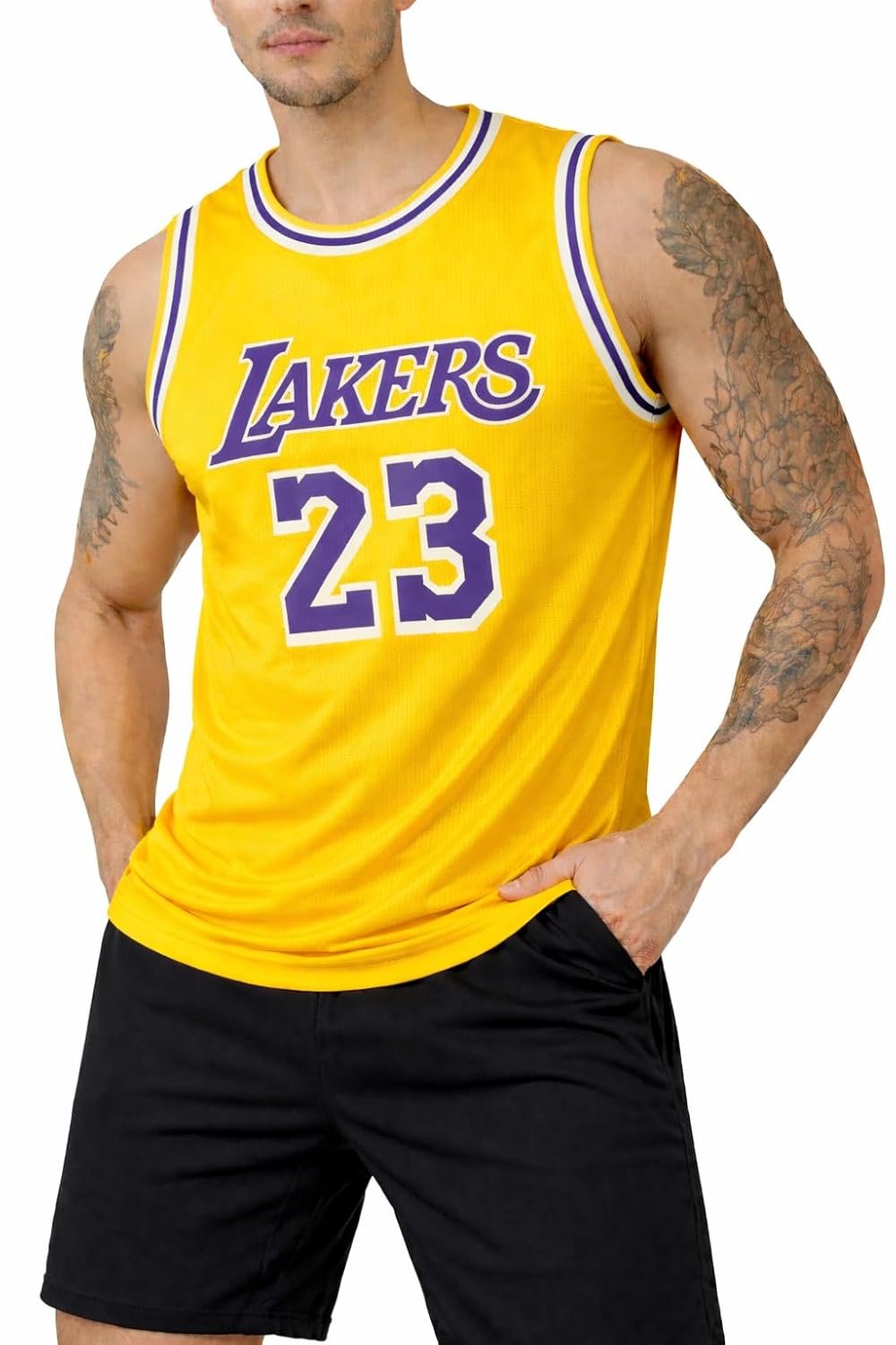 Imsa Moda Men's Printed Sleeveless Waffle Tank Top Vest | Lightweight Gym & Casual Wear | Breathable Summer Undershirt - Image 3