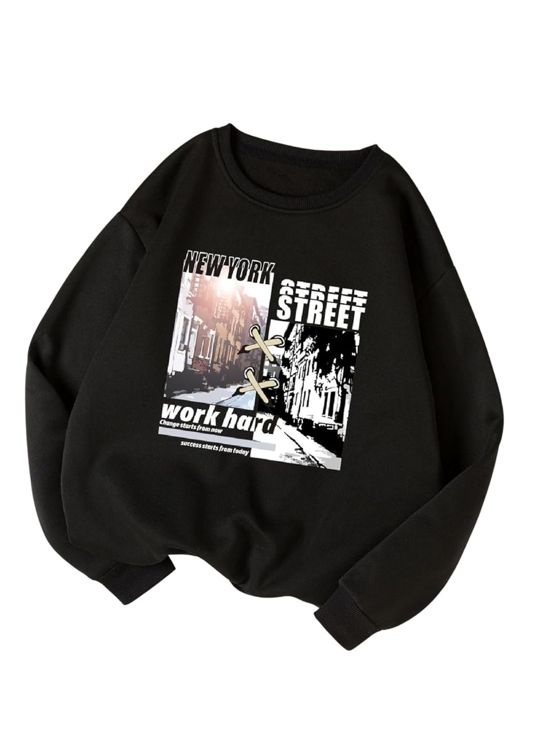 Women's Sweatshirt | Women Winter Wear | Printed (Sweatshirt) for Women | Womens Winter wear | Oversized Pullover Sweatshirts - Image 13