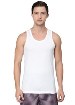 Van Heusen Men's Cool It Vest – Pack of 1 | 100% Combed Cotton | Keeps you 3degrees cooler | N9 Cool It Technology | Doesn't lose shape , Moisture‑Activated Heat Reduction | Super Soft | Scoop Neck| Cool Vest | Style 10075