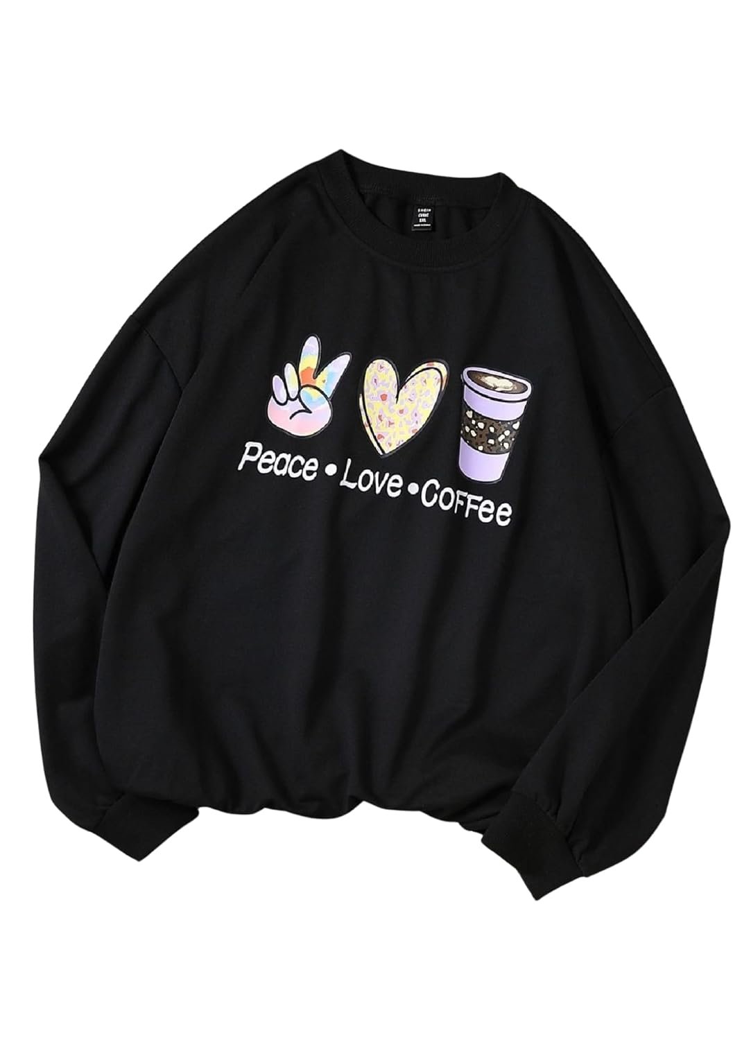 Women's Sweatshirt | Women Winter Wear | Printed (Sweatshirt) for Women | Womens Winter wear | Oversized Pullover Sweatshirts - Image 10