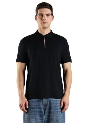 Solid Regular fit Cotton Polo t-Shirt