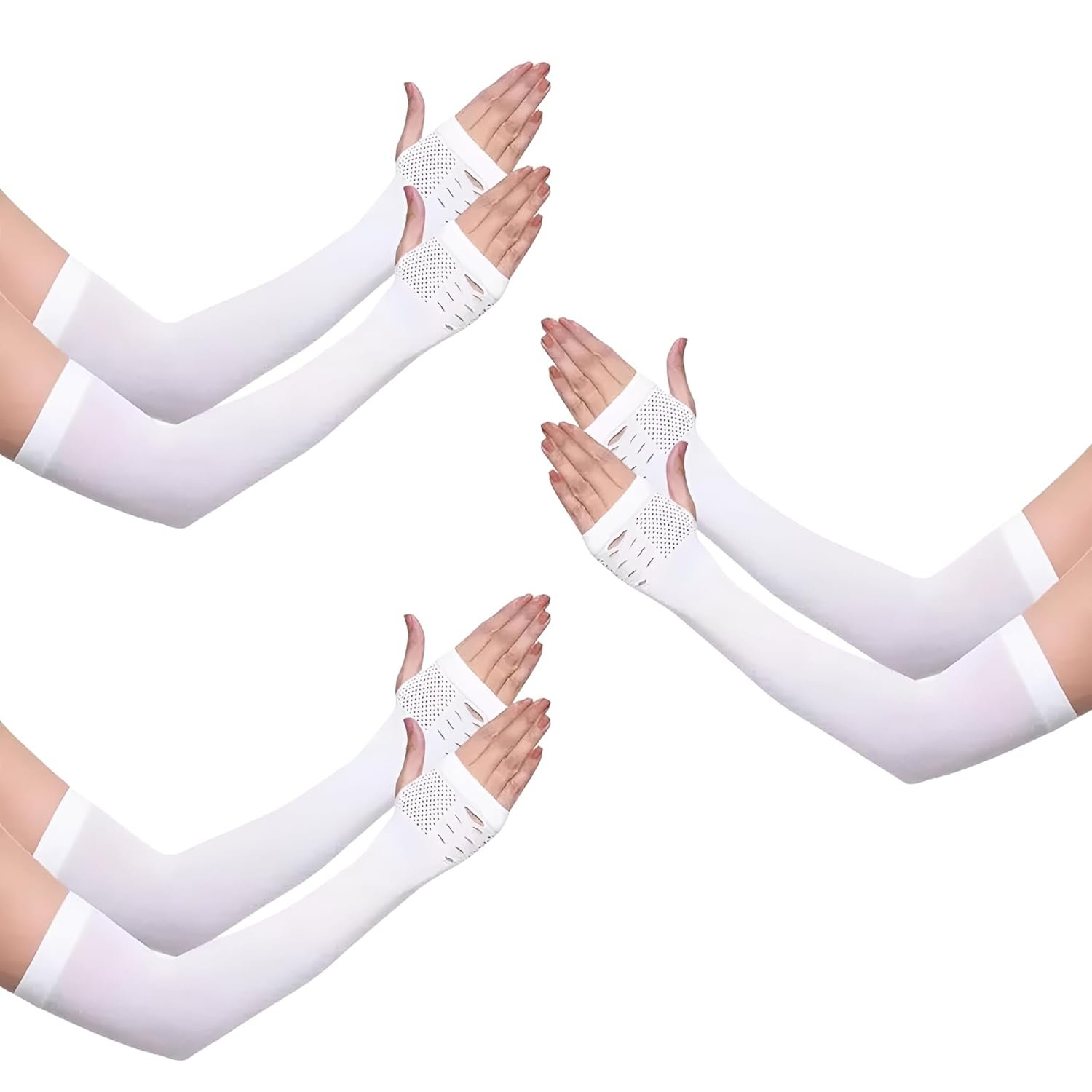 Sheux Sun Protection Arm Sleeves for Men & Women UV Tan Protection Hand Gloves for Bike Cricket, Cycling, Running Golf, Outdoor Sports Arm Cover for Unisex Kids - Image 2