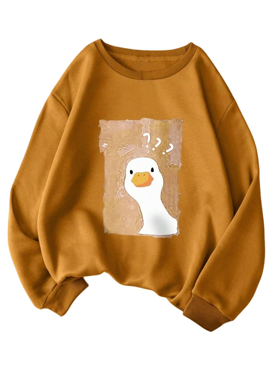 TAGAS Women's Sweatshirt| Jumper Women Winter Wear| Animal Print (Sweatshirt) for Women | - Image 3