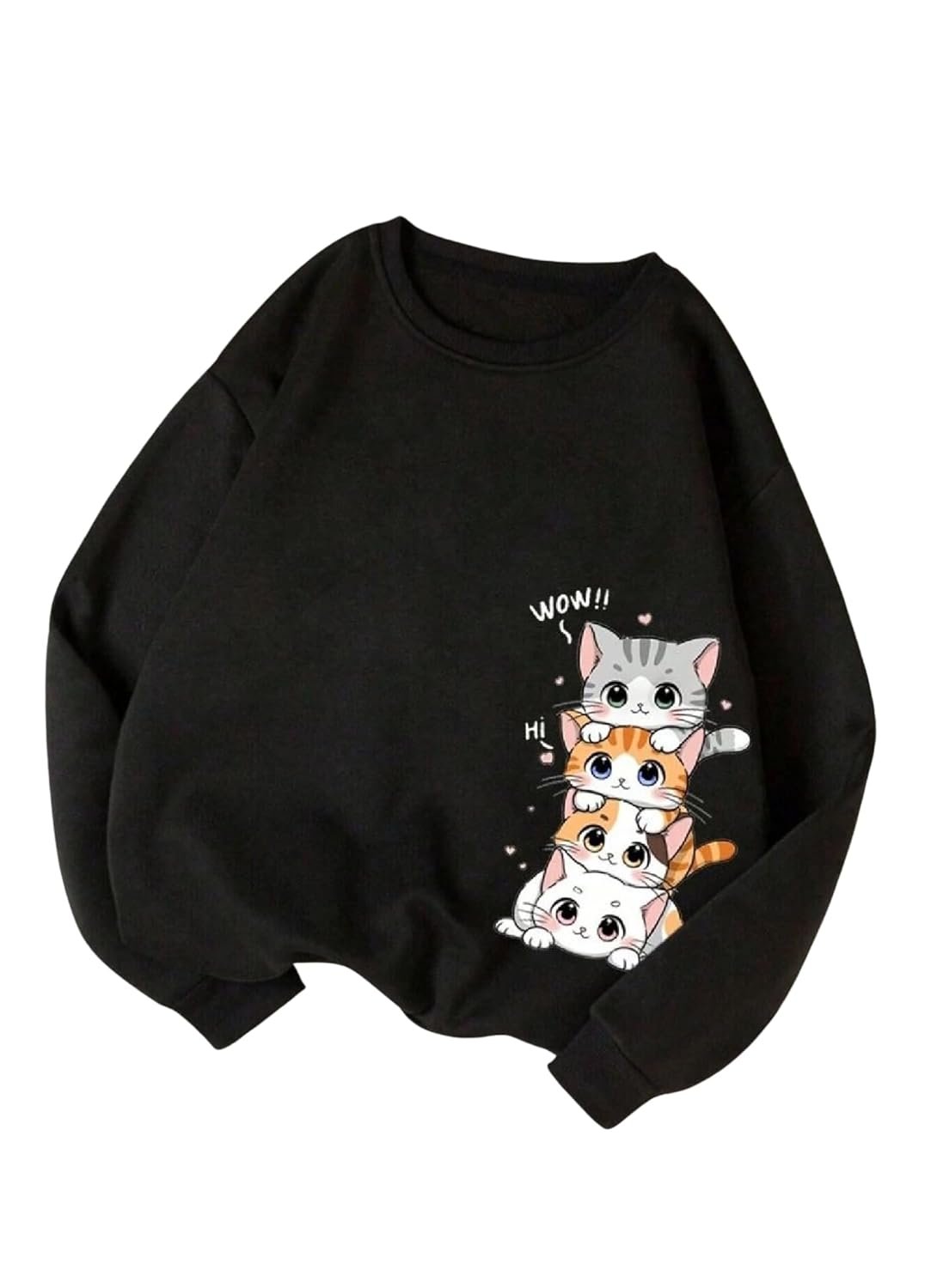 Women's Sweatshirt | Women Winter Wear | Printed (Sweatshirt) for Women | Womens Winter wear | Oversized Pullover Sweatshirts