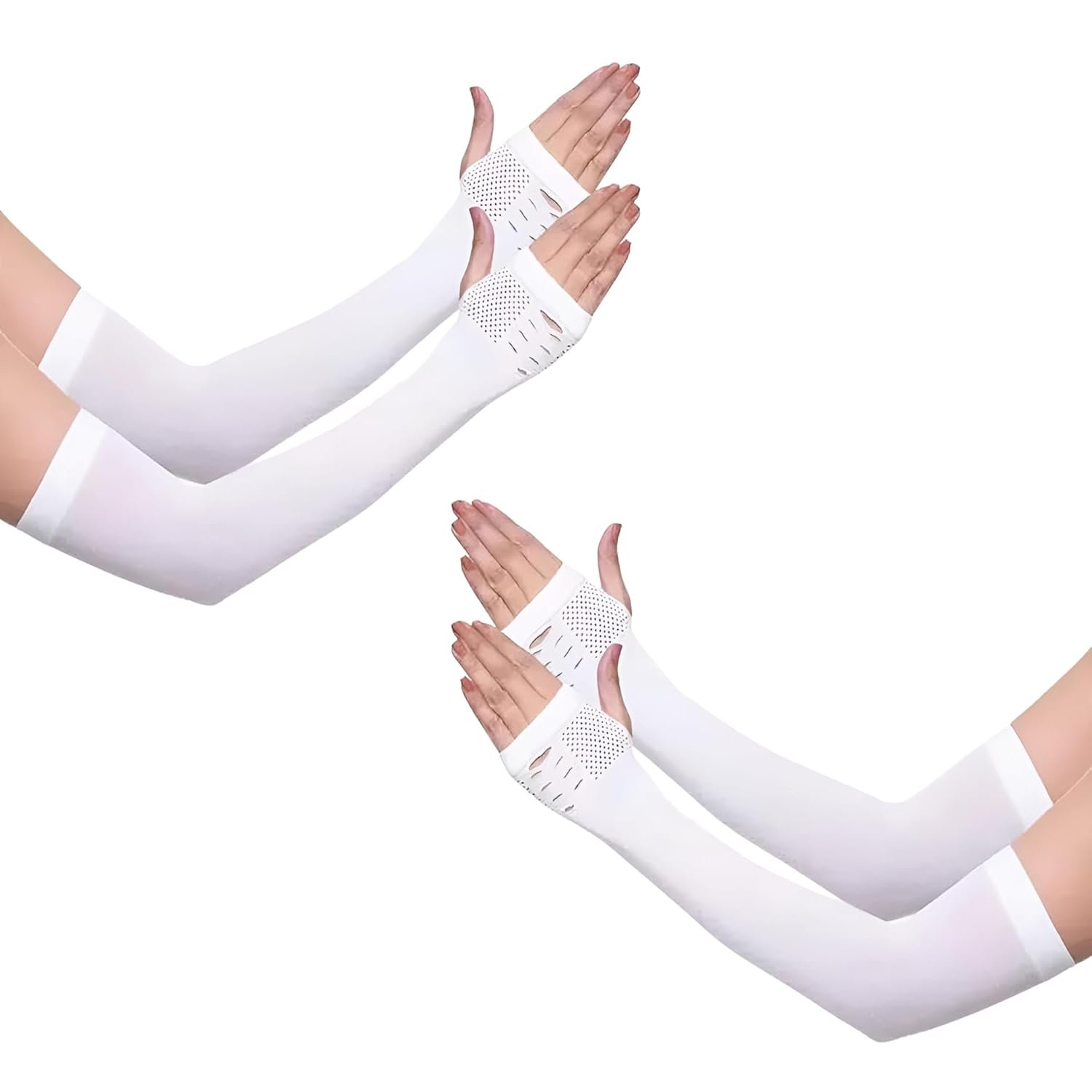 Sheux Sun Protection Arm Sleeves for Men & Women UV Tan Protection Hand Gloves for Bike Cricket, Cycling, Running Golf, Outdoor Sports Arm Cover for Unisex Kids - Image 14