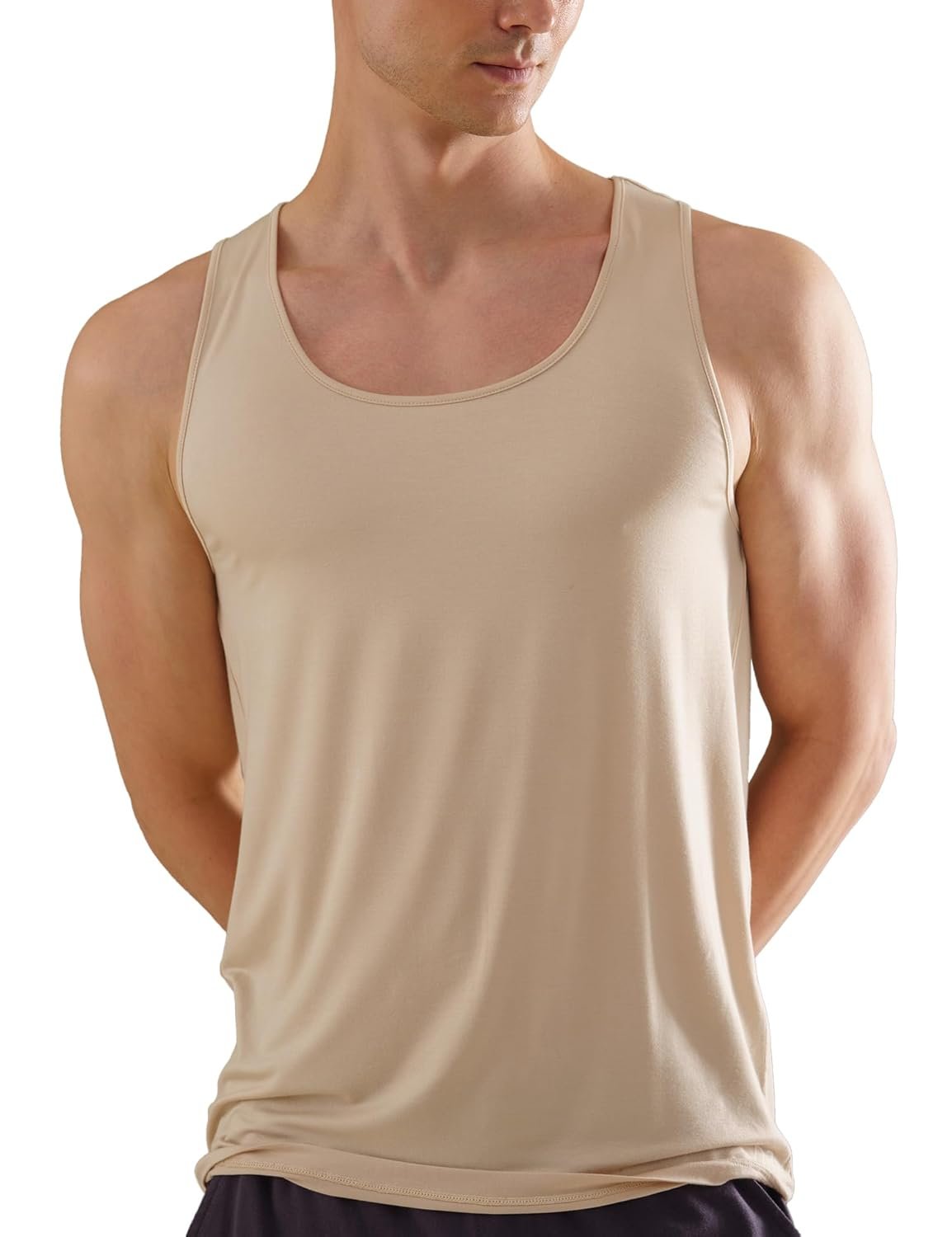 DAMENSCH Neo-Skin Round Neck Vest, Anti-Bacterial, Thermoregulating, Bamboo Spandex Shape Retaining Baniyan for Man, Soft and Sustainable Inner for Men - Image 5