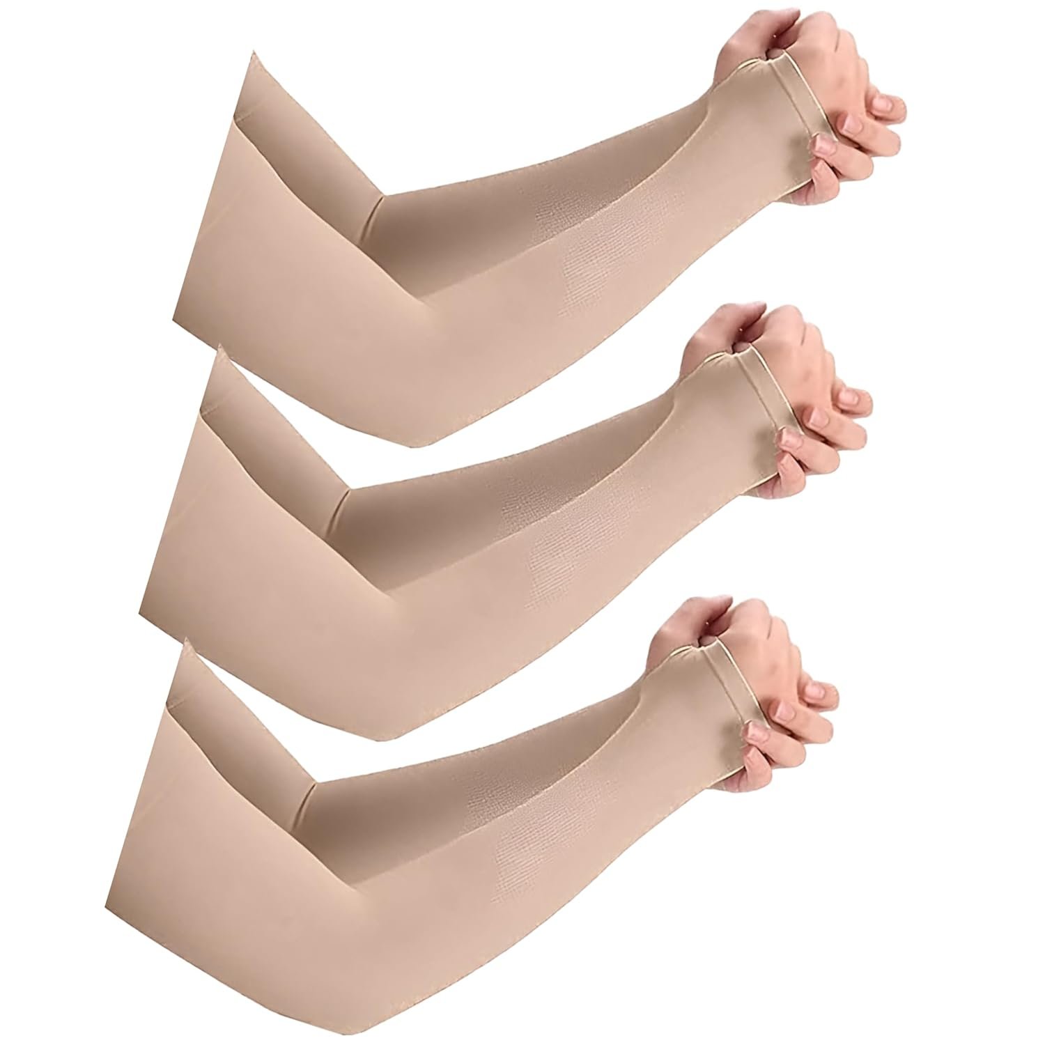 Sheux Sun Protection Arm Sleeves for Men & Women UV Tan Protection Hand Gloves for Bike Cricket, Cycling, Running Golf, Outdoor Sports Arm Cover for Unisex Kids - Image 11