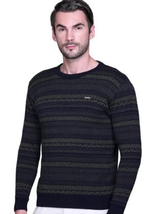 GODFREY Full Sleeve Woolen Sweater for Man Winter Wear - Round Neck Pullover Regular Fit