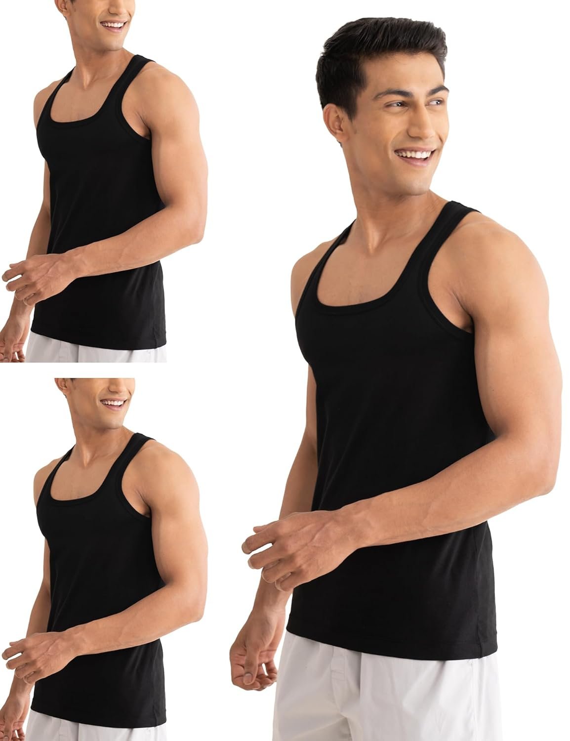 DAMENSCH Neo-Cotton Square Neck Vest for Man, Anti-Bacterial Vest Pack, Shape Retaining Mens, 100% Cotton Banyan for Men, Buttery Soft Inner Baniyan - Image 7