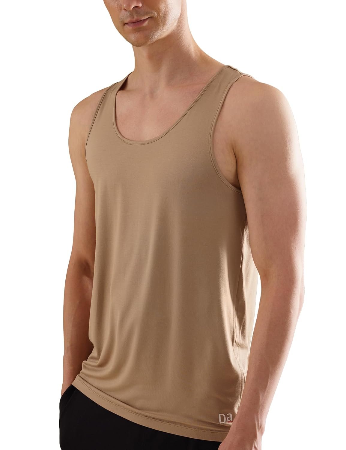 DAMENSCH Neo-Skin Round Neck Vest, Anti-Bacterial, Thermoregulating, Bamboo Spandex Shape Retaining Baniyan for Man, Soft and Sustainable Inner for Men - Image 2