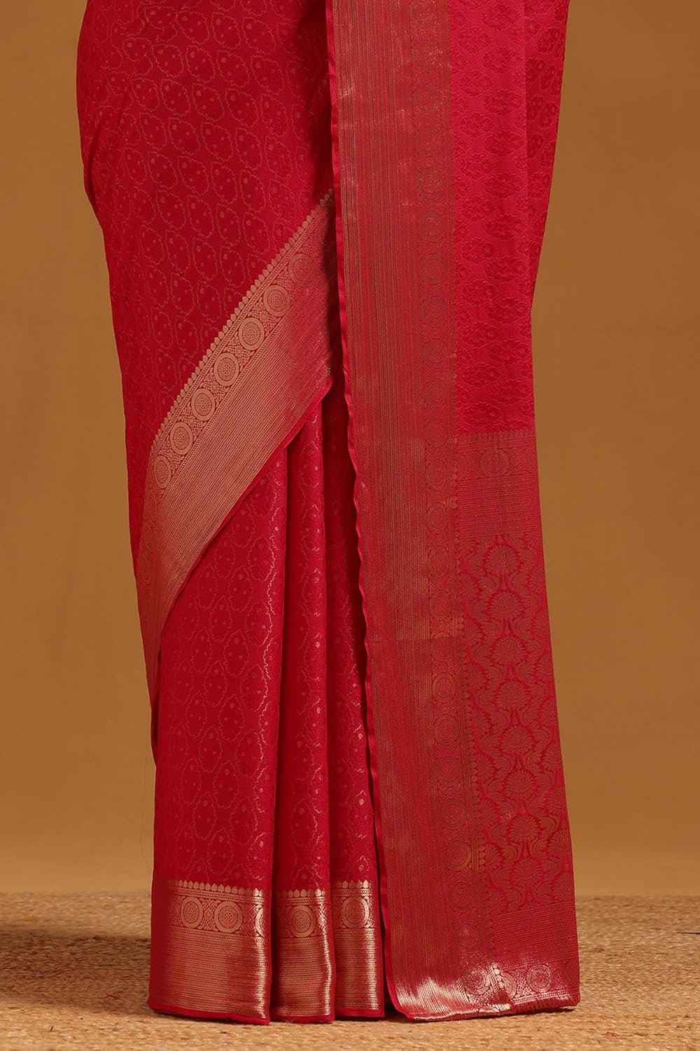 Soch Womens Georgette Woven Design Saree - Image 5