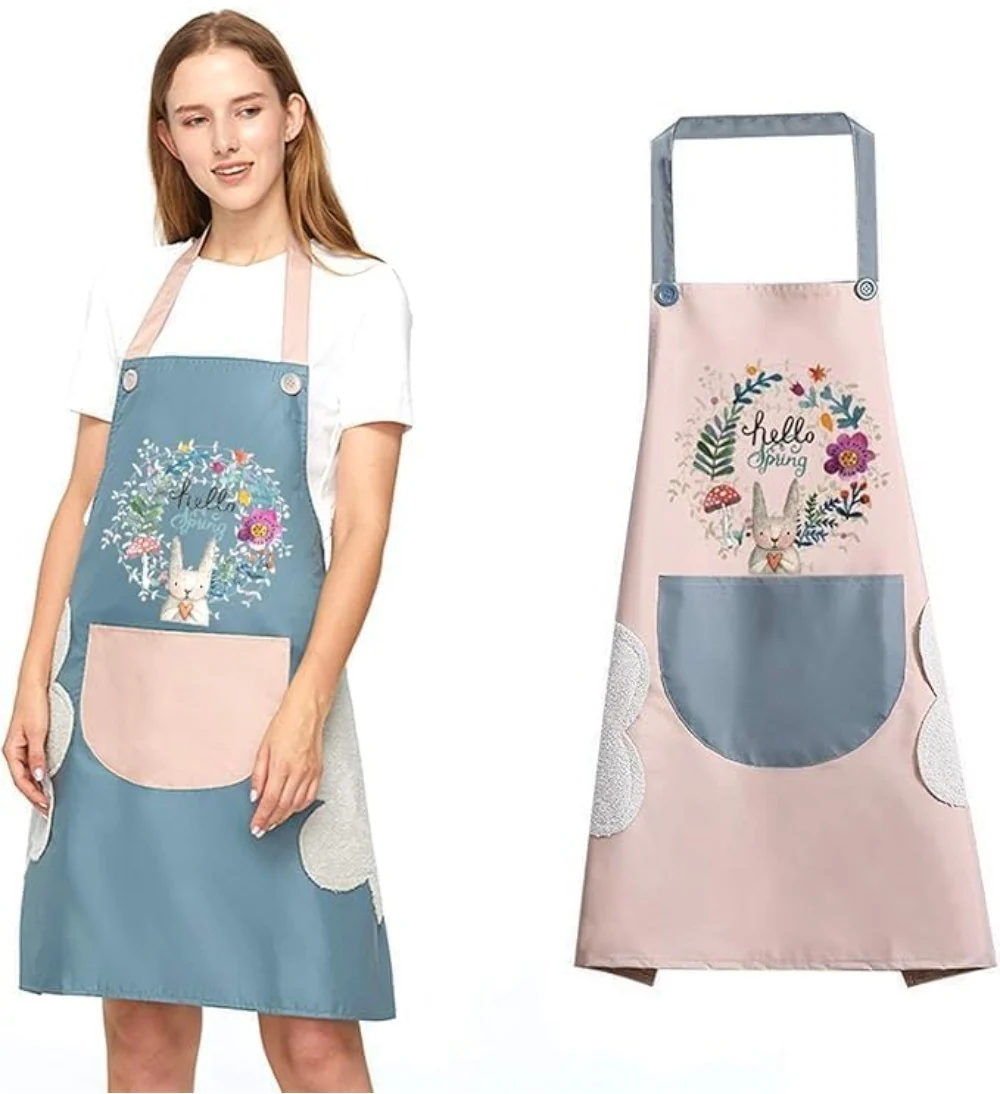 Kitchen Pocket Apron (Multicolor)